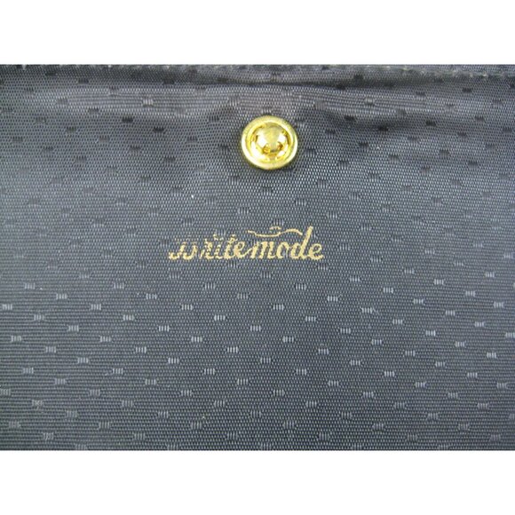 Britemode Black Clutch Rhinestones Snap Closure Purse Bag Front Flap Vintage - Picture 6 of 16